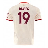 Bayern Munich Alphonso Davies #19 Tredjedrakt 2024-25 Kortermet